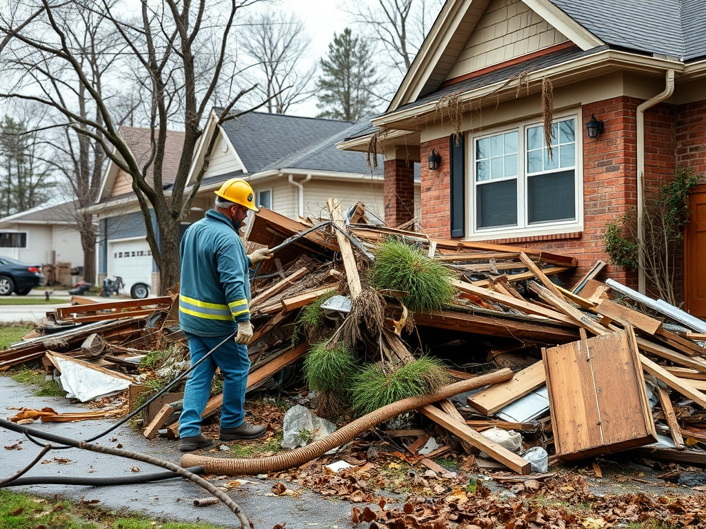 Storm and Natural Disaster Damage Cleanup