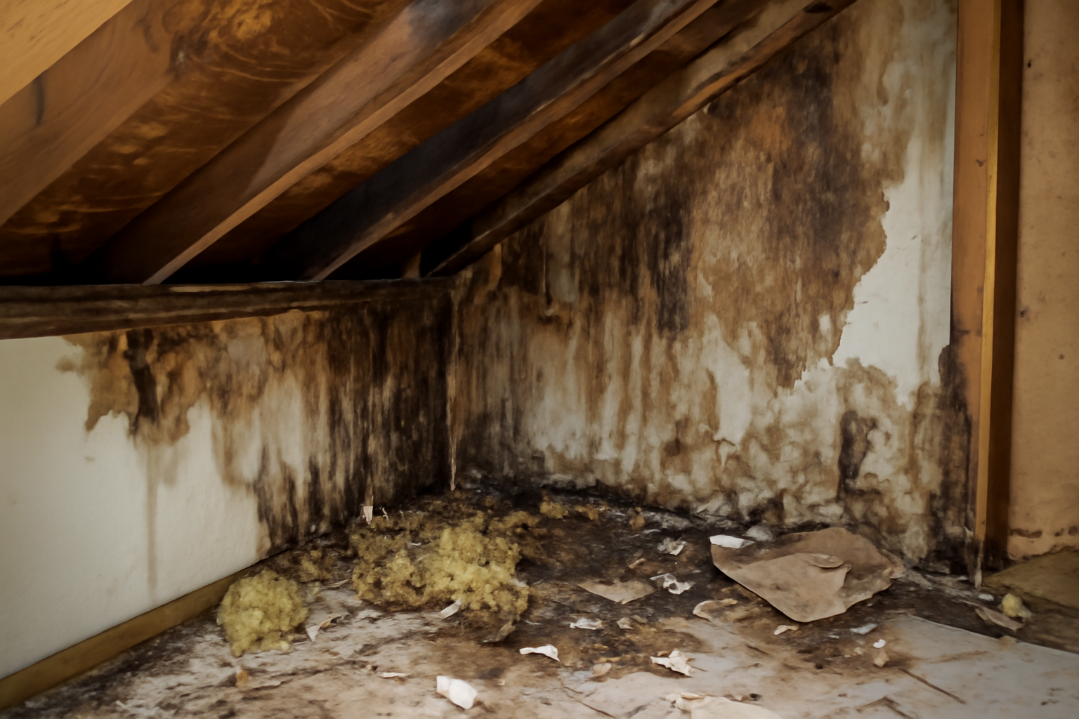 Attic Water Removal in Advance, NC