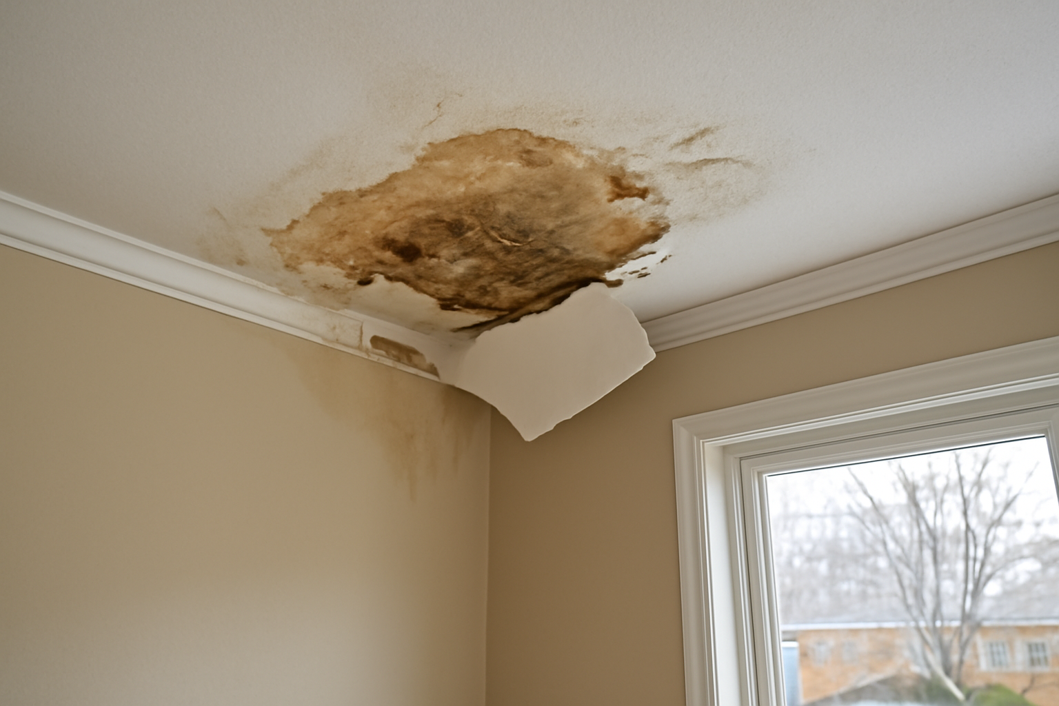 Ceiling Water Damage Repair in Yadkinville, NC