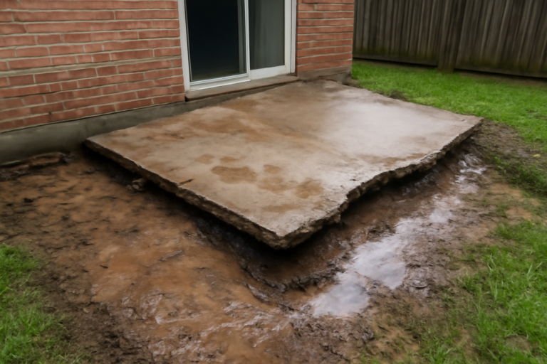 Concrete Slab Water Extraction