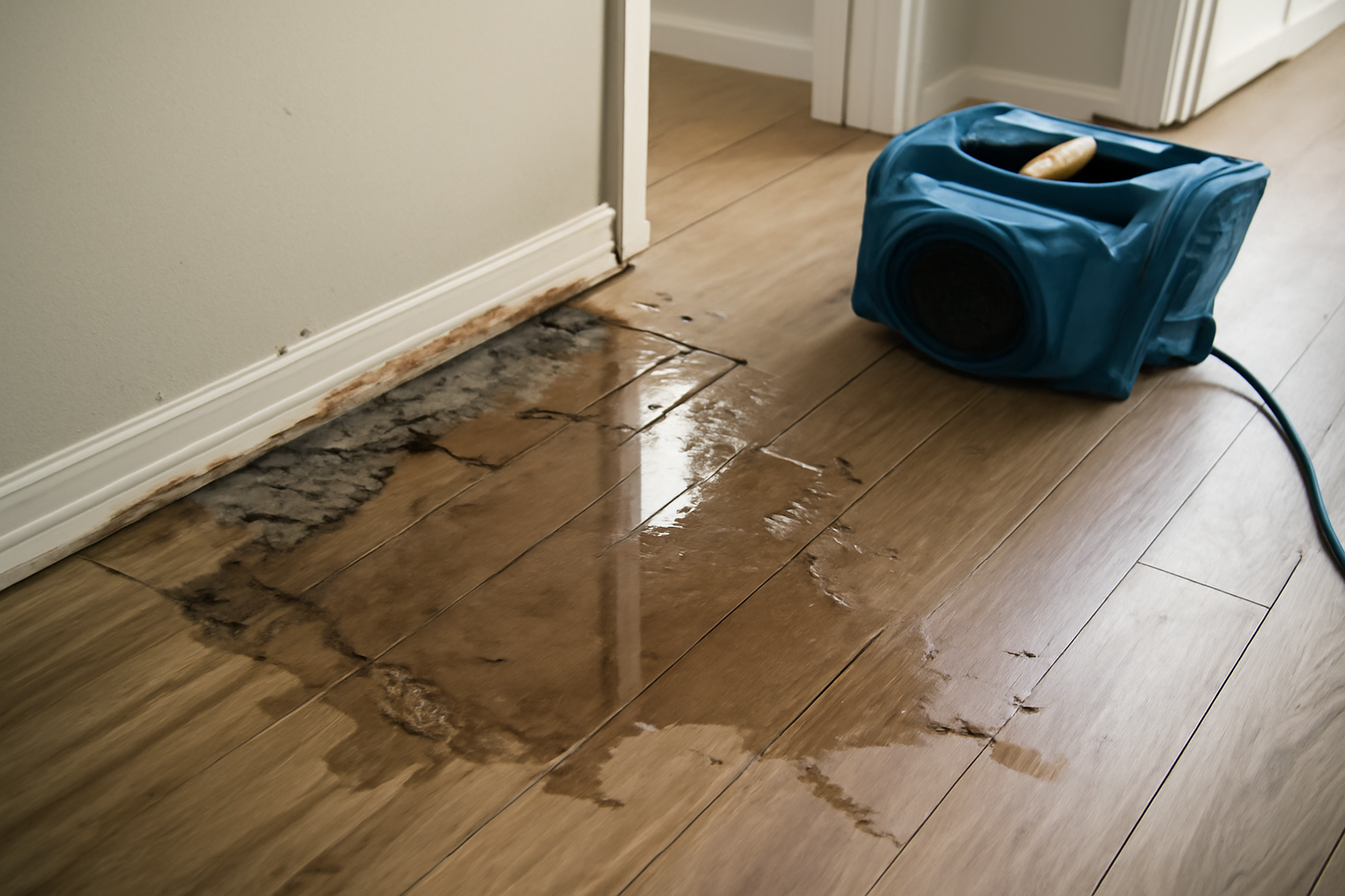 Laminate Floor Water Extraction in Yadkinville, NC