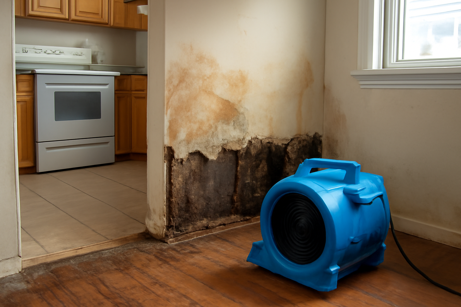 Residential Water Damage Restoration in Woodleaf, NC