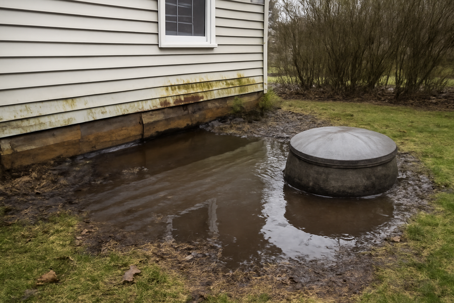 Septic Tank Backup Water Removal in Woodleaf, NC